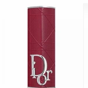 NWOT Dior Red and Silver Lipstick Case